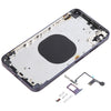 iPhone XS Max Back Cover, iP14 Pro Max Style (Purple)