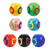 3 PCS Round Finger Magic Bean Cube Toy Children Intelligence Fingertip Spinning Top, Random Color Delivery
