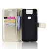 Retro Crazy Horse Texture Horizontal Flip Leather Case for Asus Zenfone 6 ZS630KL, with Holder & Card Slots & Photo Frame(Gold)