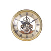 Metal See-through Quartz Clock Gear Clock DIY Accessories 97mm Golden Clock Head