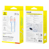 Baseus Discolor Series 2.4A USB to 8 Pin Fast Charging Cable, Cable Length:1m(Blue)