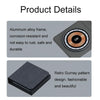 XH-X8 15W 3-in-1 MagSafe Foldable Mini Magnetic Mobile Phone Earphone Watch Wireless Charger(Black)