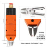 HSD MS-5+F1 Cut Plastic Set 2 In 1 Pneumatic Snip Plier Cutting Metal Plastic Model Scissor Tool