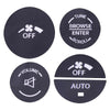For Chrysler 200 2014-2017 Air Conditioning Button Repair Sticker