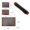 Hollow Non-Stick High Temperature Baking Mat Breathable Glass Fiber Baking Pan Mat, Specification: 18 Lap 40x30cm Straight Angle