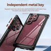 For Samsung Galaxy S22 Ultra 5G TPU + PC Lens Protection Phone Case(Black)