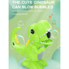 JJR/C V06 Dinosaur Sound Effect Electric Bubble Machine, Version:Non-charging(Green)