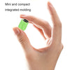 4pcs /Set Luminous Car Motorcycle Tire Modified Valve Cap, Color: Green Red Skull