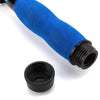 37cm Portable Telescopic Sea Fishing Rod Mini Fishing Pole, Extended Length : 2.3m, Blue Clip Reel Seat