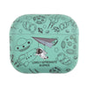 For AirPods 4 Astronaut Pattern TPU Earphones Protective Case(Green)