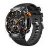 HT17 1.46 inch Round Screen Bluetooth Smart Watch, Support Health Monitoring & 100+ Sports Modes(Black)