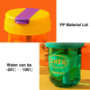 300ml Mini Children Water Mug Leakage-proof Student Plastic Portable Straw Cup(Yellow)