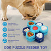 Dog Puzzle Feeder, Slow Feeder, Rotating Treat Toy