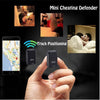 GF07 Locator Mini GPS Tracking Strong Magnetic Positioning Adsorption Anti Lost Device Voice Control Recordable(Black)