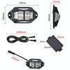 10 in 1 Car Chassis Light RGB Colorful Atmosphere Light