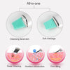 BLK-D016 Ultrasonic Beauty Shovel Skin Machine Vibration Household Facial Cleaning and Washing Massage Instrument Beauty Instrument(White)