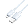 Borofone BX112 Lemon 2.4A USB to 8 Pin Data Cable, Length: 1m(Blue)