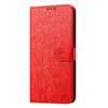 For Samsung Galaxy S25 Ultra 5G Daisy Embossed Leather Phone Case(Red)