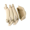 Car Rear Left Inside Doors Handle Pull Trim Cover 5141 7394 519-1 for BMW X3 X4, Left Driving (Beige)