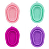 Silicone Makeup Brush Puff Cleaning Pad(Rose Red)
