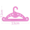 15 PCS / 3 Packs Doll Clothes Drying Rack Girl Play House Toy Accessories(Pink)