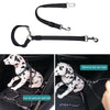 Pet Dual-purpose Car Reflective Seat Belt Dog Leash(Black)