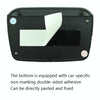 Solar Night Light Car Clock Automotive Electronic Clock Temperature Time+Date+Week+Temperature(White Light)