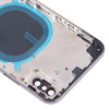 iPhone XS Back Cover Replacement Black - Incl. Camera Lens & SIM Tray