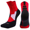 Antibacterial Terry Socks Basketball Socks Men And Women Sports Socks, Size: XL 43-45 Yards(Red)