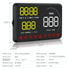 5.5" OBD2 HUD Head-Up Display, Car Speedometer, Blue - Universal