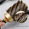 53mm Twill Boar Bristles Curling Comb Ceramic Roller Comb