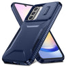 For Samsung Galaxy A26 5G Sliding Camshield Phone Case(Blue)