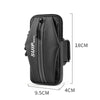 x3028 Outdoor Fitness Running Mobile Phone Arm Bag Waterproof Wrist Bag(Grey)