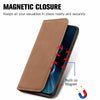 For Asus Zenfone 8 ZS590KS Retro Skin Feel Business Magnetic Horizontal Flip Leather Case with Holder & Card Slots & Wallet & Photo Frame(Brown)