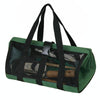Multifunctional Breathable Portable Garden Tool Bag Fishing Gear Storage Bag(Dark Green)