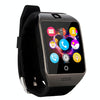 Q18S 1.54 inch IPS Screen MTK6260A Bluetooth 3.0 Smart Watch Phone, Pedometer / Sedentary Reminder / Sleeping Monitor  / Anti-Loss / Remote Camera / GSM / 0.3M Camera  (Black + Grey)