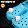 2pcs Plastic Charging Model Cave Shoes Lamp Camping Outdoor Light(Lake Blue)