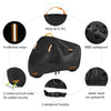 Motorcycle Rain Sun Protection Cover Oxford Cloth Dustproof With Anti-theft Buckle, Size: L