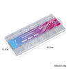 600pcs /Box Ultra Short False Nail Tips Extension Clear No Scratch Traceless Frosted Manicure Salon, Style: Shape 04