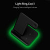 Z5A QI Vertical Magnetic Wireless Charger for Mobile Phones & Apple Watches & AirPods / Samsung Galaxy Buds / Huawei Free Buds, with Touch Ring Light (Black)