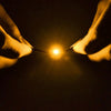 10 PCS T8.5 5050 Led 1 SMD Car Gauge Dash Bulb Dashboard Instrument Light Wedge Interior Lamp(Yellow)