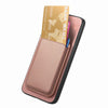 For Xiaomi Redmi K70 / K70 Pro 5G Retro Magsafe Card Bag PU Back Cover Phone Case(Pink)