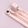ROMOSS AC20Cmini  PD 20W Power Adapter Travel Charger For IPhone IPad With Cable Kit Pink