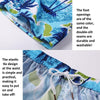 Beach Trunks Casual Mens Swim Quick Dry Printed Beach Shorts, Size: XXXXL(Map)