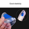 Women Silicone Gel Comfort Heel Cups Pads Half Pads, Size: S(Blue)