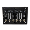 6 Groups Shake Switch AOS3045 Switch Panel Marine Retrofit Each With Independent Fuse Protection