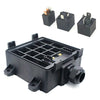 24V 4 Pin Car RV Waterproof Fuse Relay Box Car Modified Multi-Light Control Fuse Box