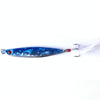 HENGJIA 7 PCS Metal Lures Iron 8cm/40g Fishing Lures Bait with Feather Hook