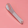 3 PCS Zinc Alloy Cosmetics Spoons Cream Split Spoon(Silver)