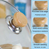 4pcs Household Cap Carrying Handle Kitchen Single Hole Pot Buttons Top Beads Pot Lid Accessories, Model: Solid Wood